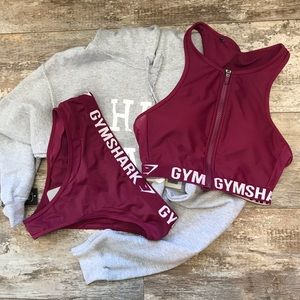 GYMSHARK DEEP PLUM CHARGE SWIM SET!